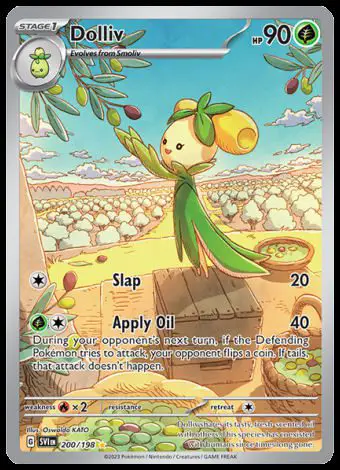 Pokémon Illustration Rare Cards - 200/198 Dolliv