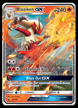 28/168 Blaziken GX