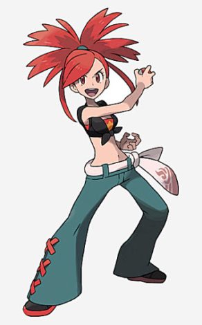 Flannery Pokémon Trainer and Gym Leader