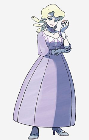 Glacia Pokémon Trainer and Elite 4