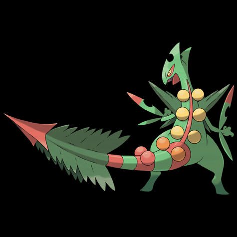 Mega Sceptile Pokédex