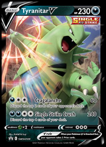 SWSH109 Tyranitar V