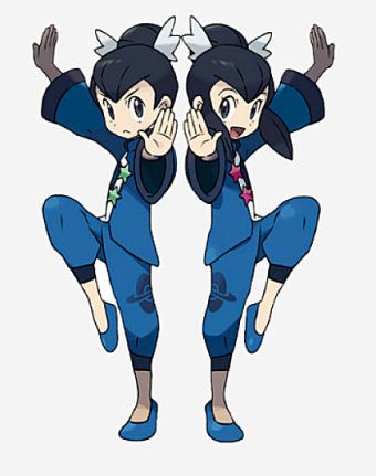 Tate and Liza Pokémon Trainers and Gym Leaders