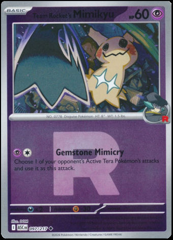 Ascended Heroes Team Rocket Reverse