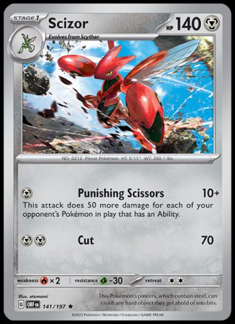 141/197 Scizor