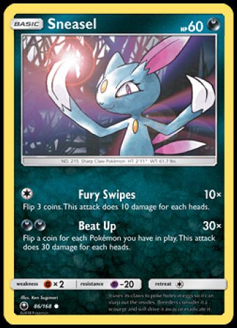 86/168 Sneasel