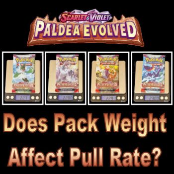 Paldea Evolved Pack Weight