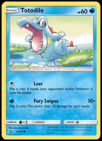 22/70 Totodile