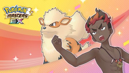 Kiawe and Arcanine sync pair Pokémon Masters EX