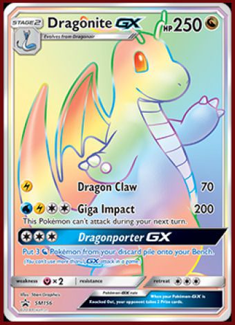 SM156 Dragonite GX