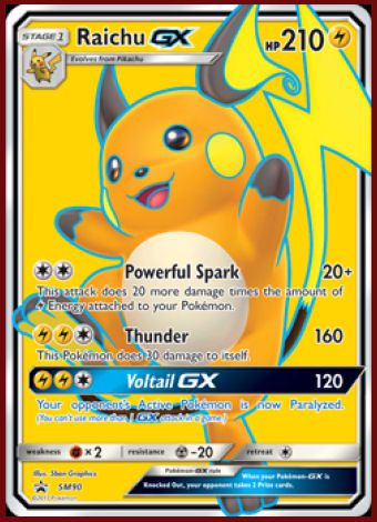 SM90 Raichu GX