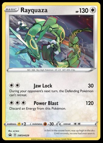 SWSH029 Rayquaza
