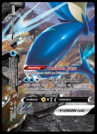 SWSH157 Greninja V-Union