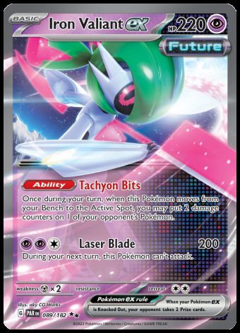 089/182 Iron Valiant ex