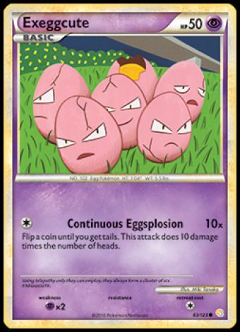 63/123 Exeggcute