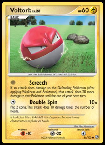 80/100 Voltorb
