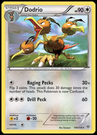 100/135 Dodrio