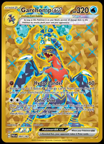 260/182 Garchomp ex