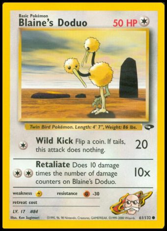 61/132 Blaine's Doduo