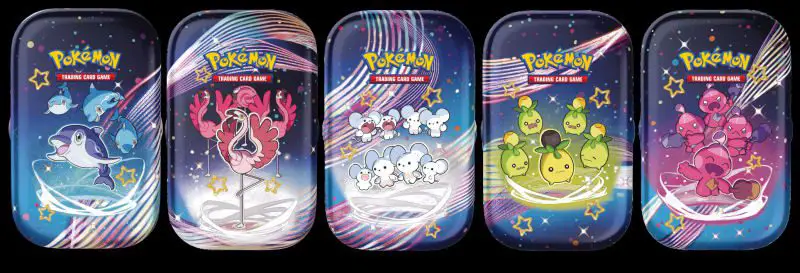 Paldean Fates Mini Tins collection