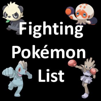Fighting Pokémon List