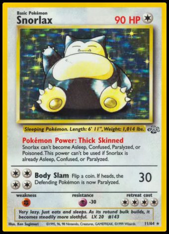 11/64 Snorlax