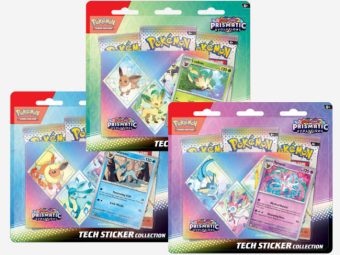 Prismatic Evolutions Tech Sticker Collection