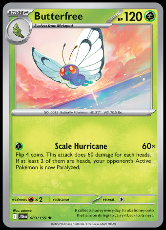 003/159 Butterfree