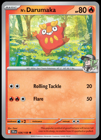 026/159 N's Darumuka