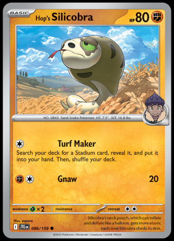 086/159 Hop's Sillicobra
