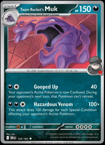 124/182 Team Rocket's Muk