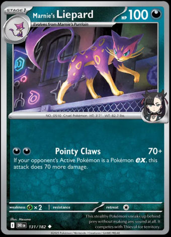 131/182 Marnie's Liepard