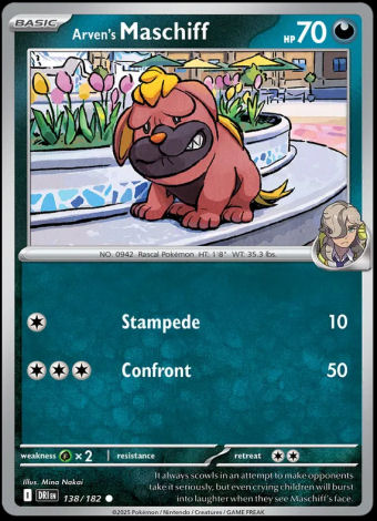 138/182 Arven's Maschiff