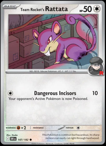 147/182 Team Rocket's Rattata