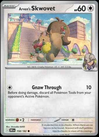 158/182 Arven's Skwovet