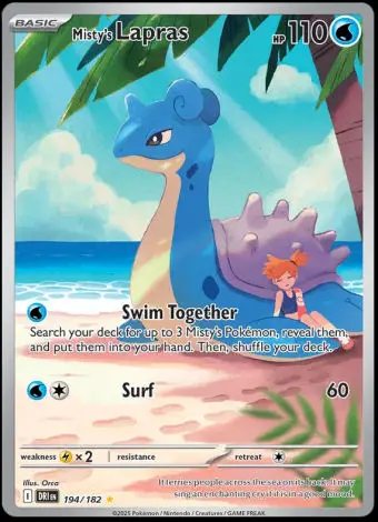 194/182 Misty's Lapras