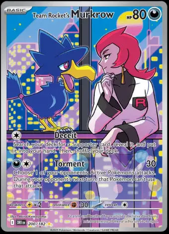 200/182 Team Rocket's Murkrow