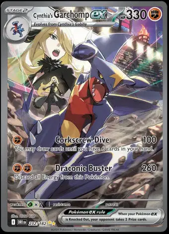 232/182 Cynthia's Garchomp ex