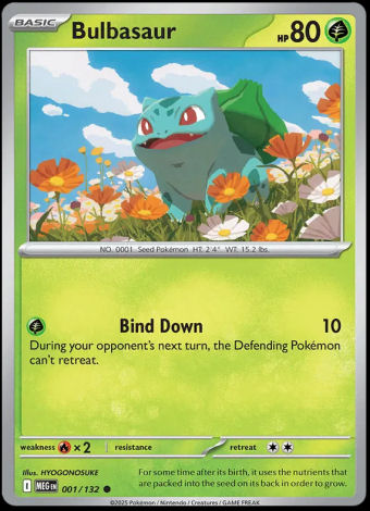001/132 Bulbasaur