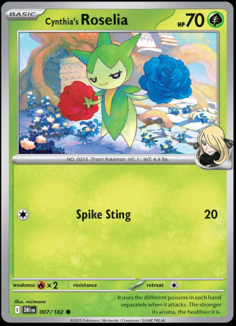 007/182 Cynthia's Roselia