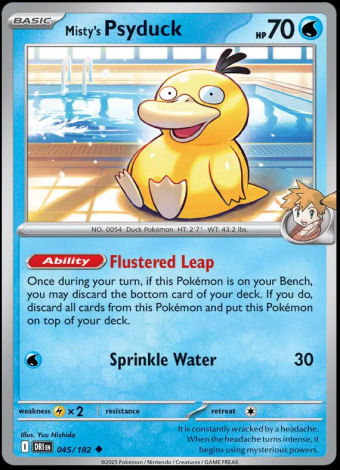 045/182 Misty's Psyduck