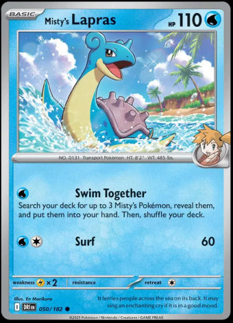 050/182 Misty's Lapras