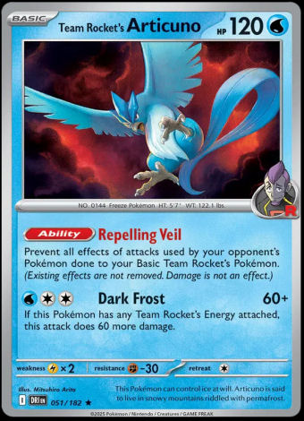 051/182 Team Rocket's Articuno