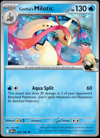 053/182 Cynthia's Milotic