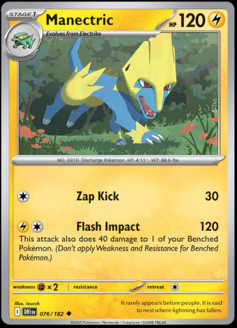 076/182 Manectric