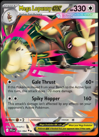 084/094 Mega Lopunny ex
