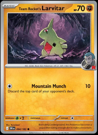 094/182 Team Rocket's Larvitar