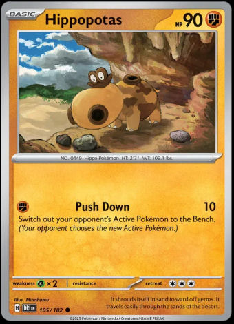 105/182 Hippopotas