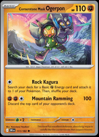 111/182 Cornerstone Mask Ogerpon