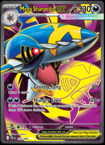 113/094 Mega Sharpedo ex